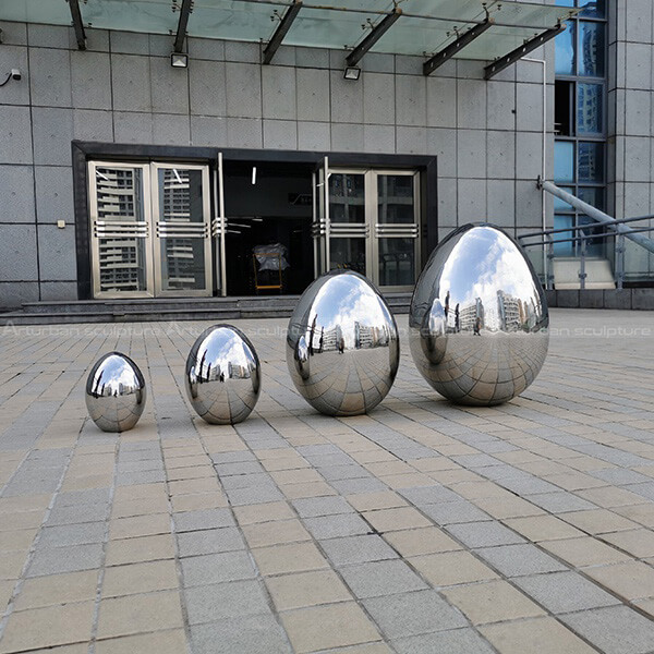 giant egg sculpture