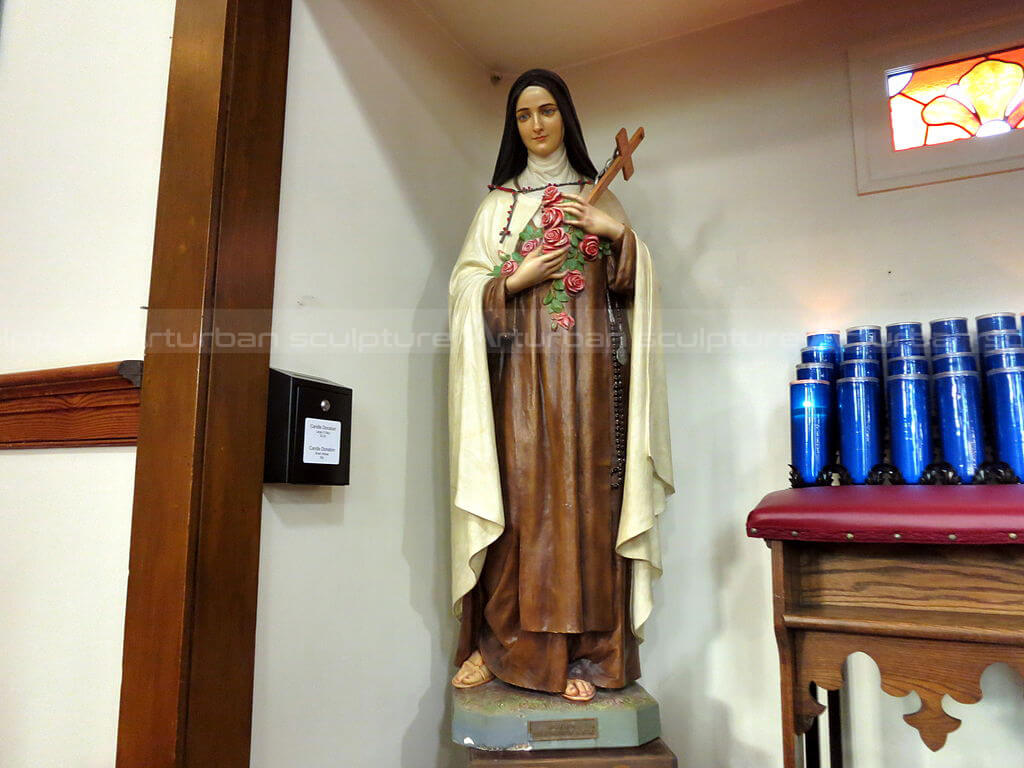 st therese little flower statue