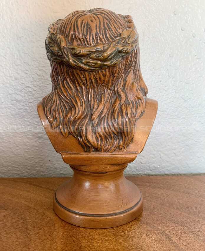 jesus head bust