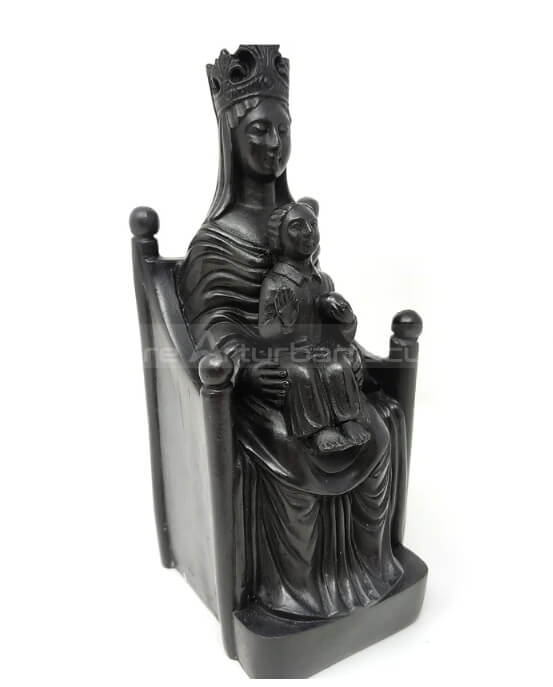 black madonna figurine