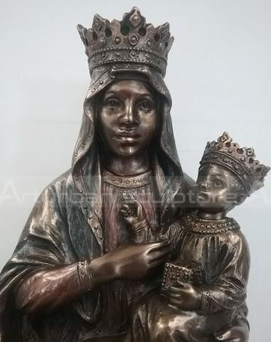 black madonna figurine