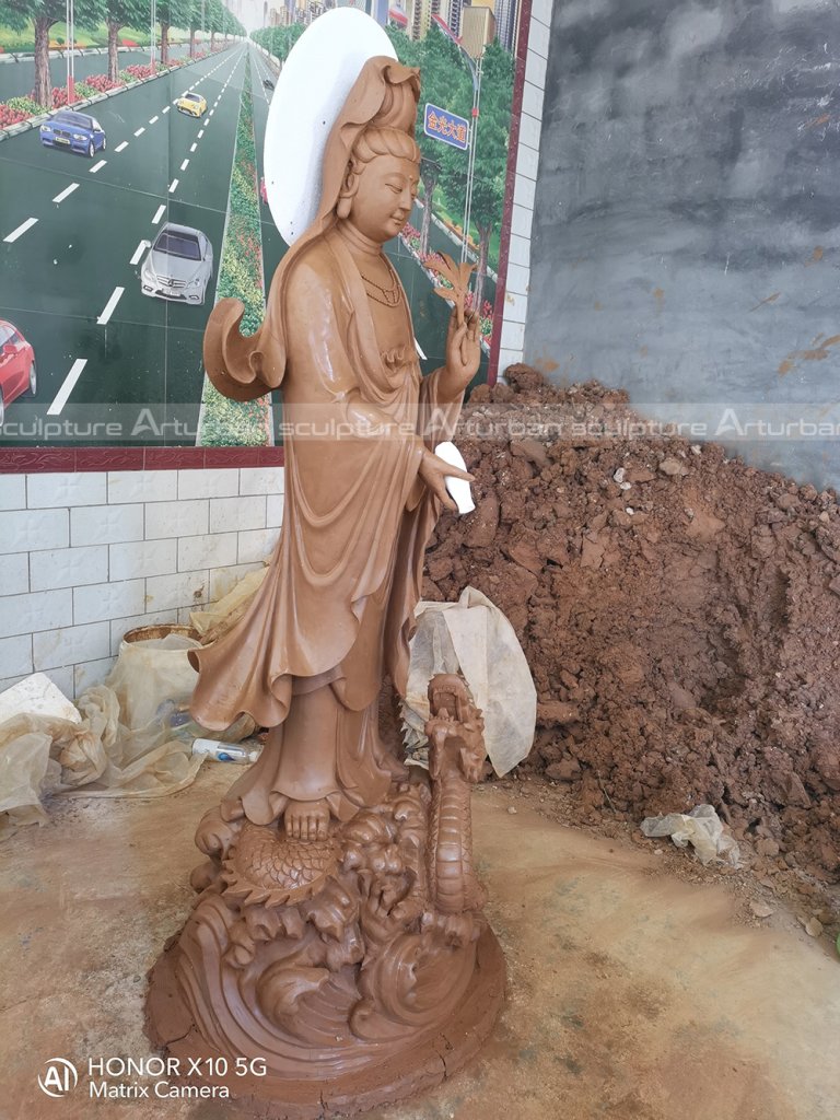 kwan yin statue