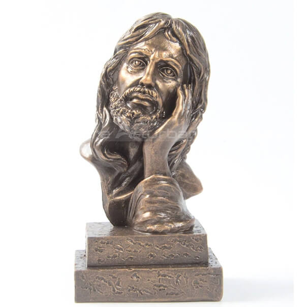 Jesus bust statue