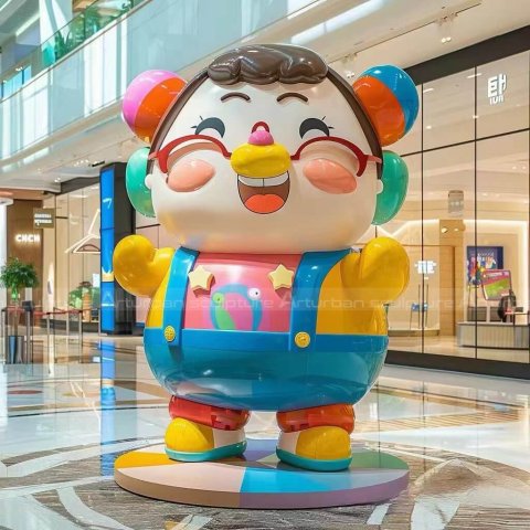 Large cartoon statue