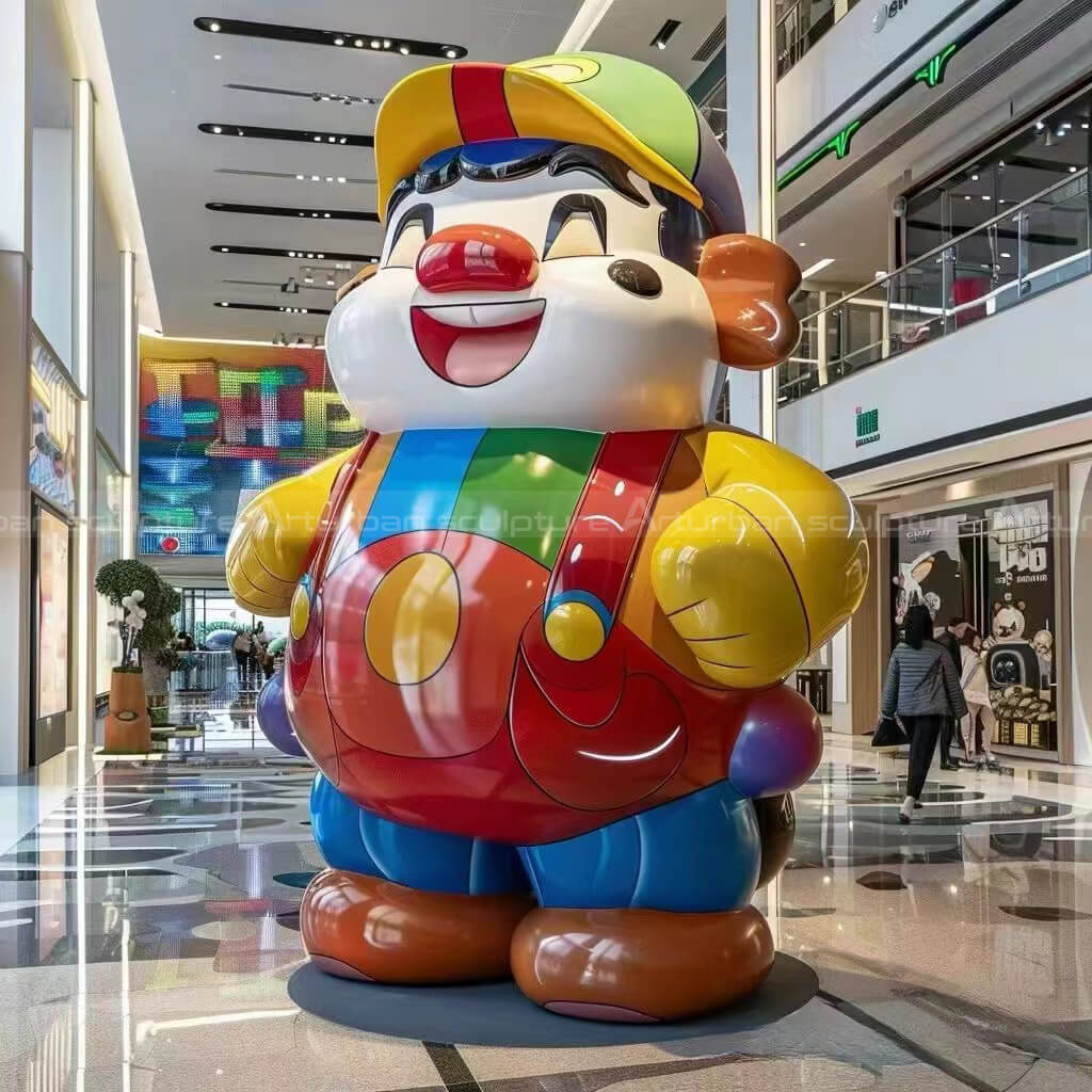 Large cartoon statue