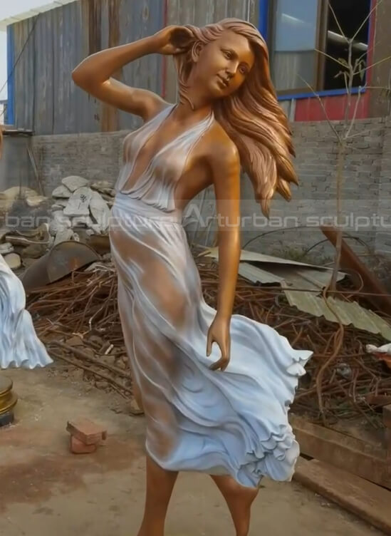 life size female figure