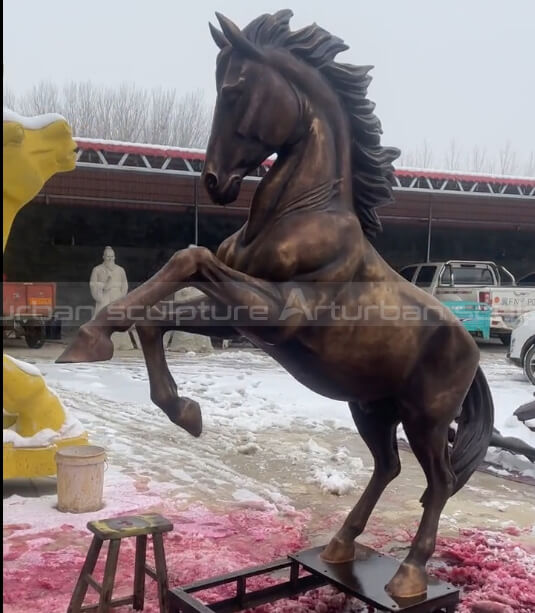 life size bronze horse statue for sale