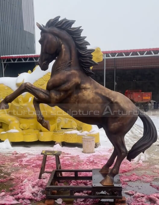 life size bronze horse statue for sale