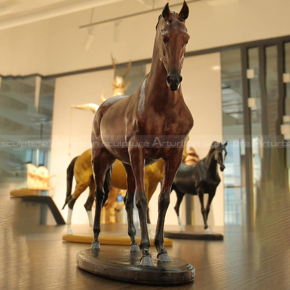 bronze horse statue life size