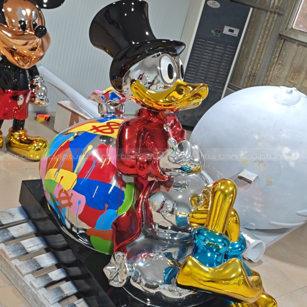 Scrooge McDuck Statue