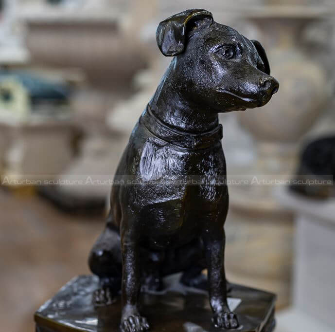 dog sculpture