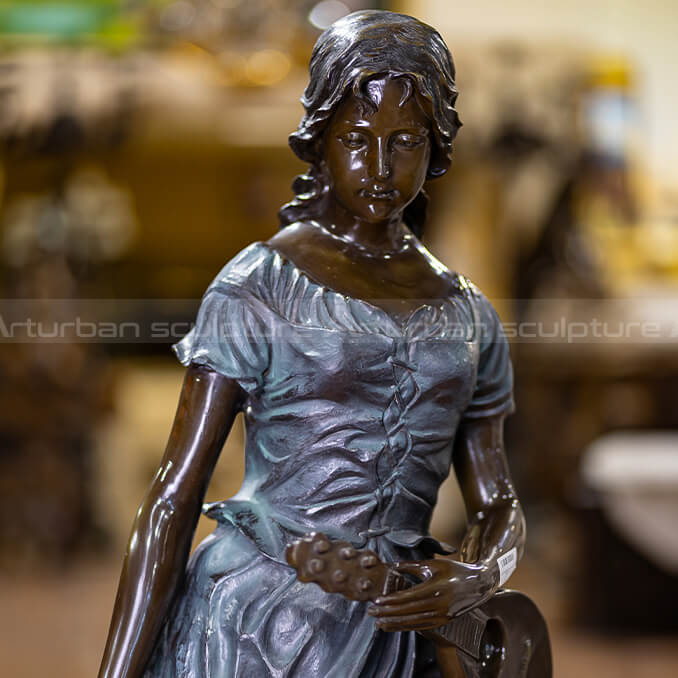 lady garden statue