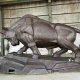 large bull statue