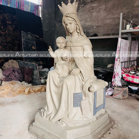 our lady of mount carmel statue for sale