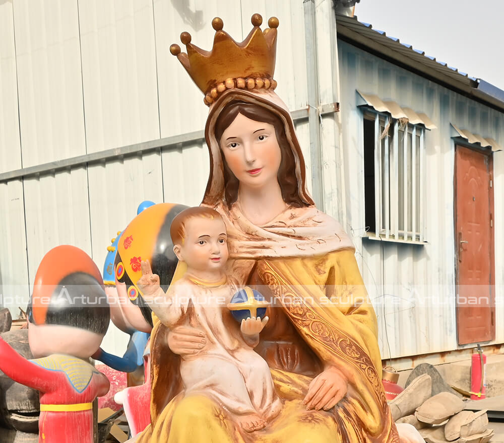 our lady of mount carmel statue