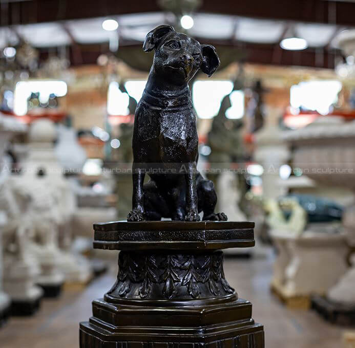 dog statue