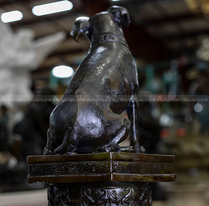 decorative dog statue