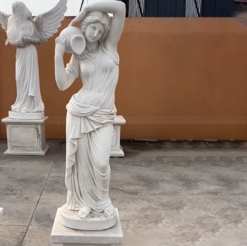 marble lady statue