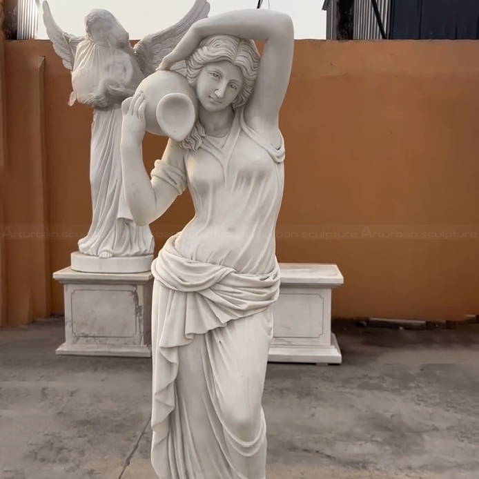 marble lady statue