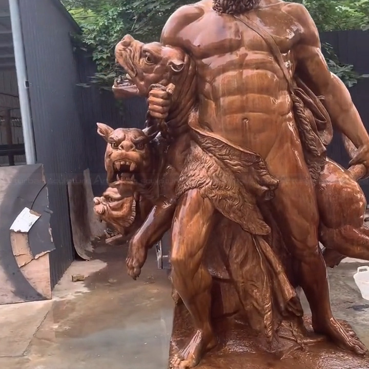 cerberus hercules statue