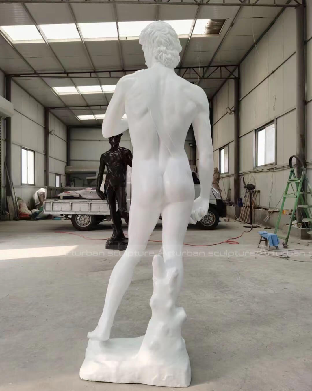 fiberglass David statue