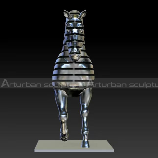 Abstract Horse Statue