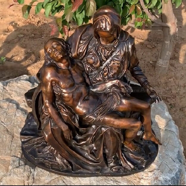 Bronze Pieta Statue