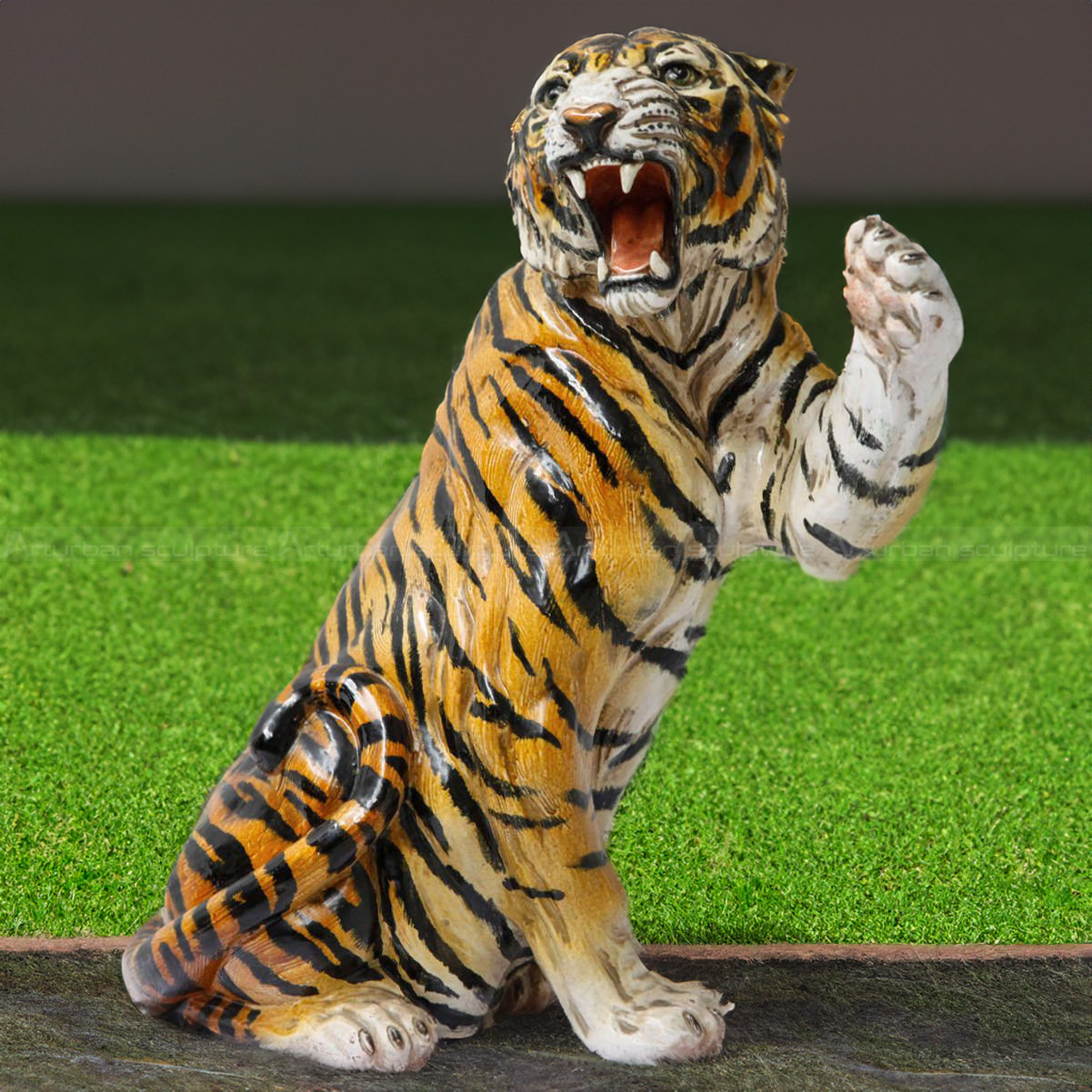 Realistic Tiger Statue