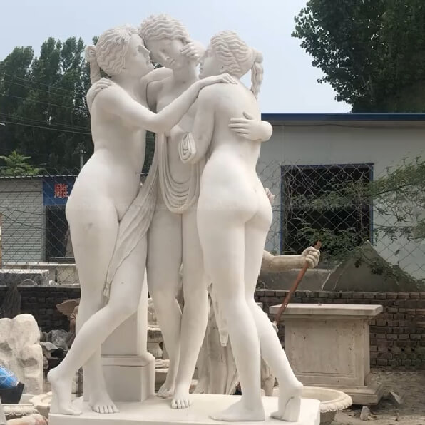 Three Muses Statue