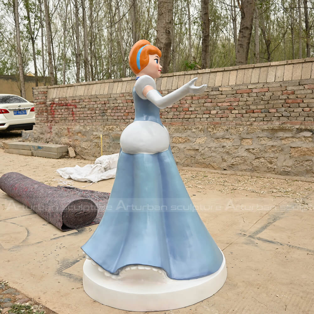 Cinderella Garden Statue