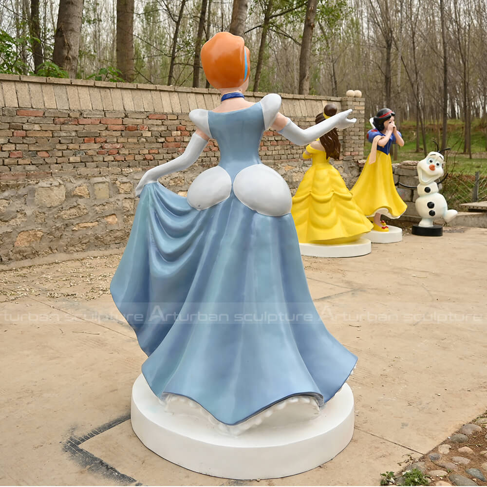 Cinderella Garden Statue