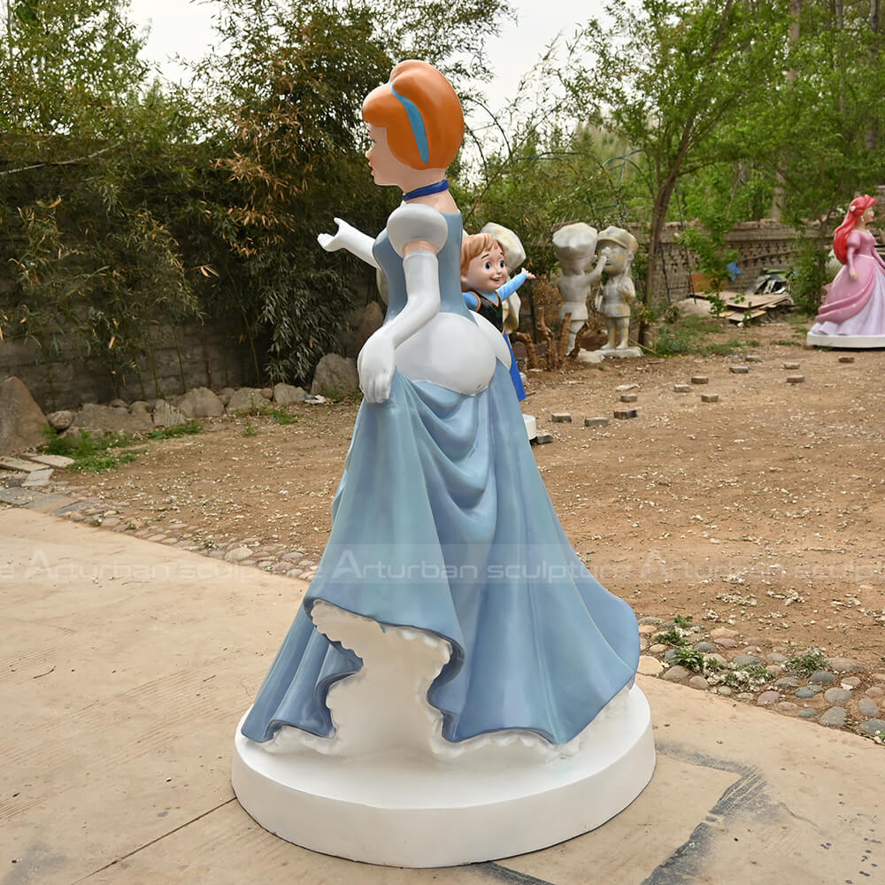 Cinderella Garden Statue