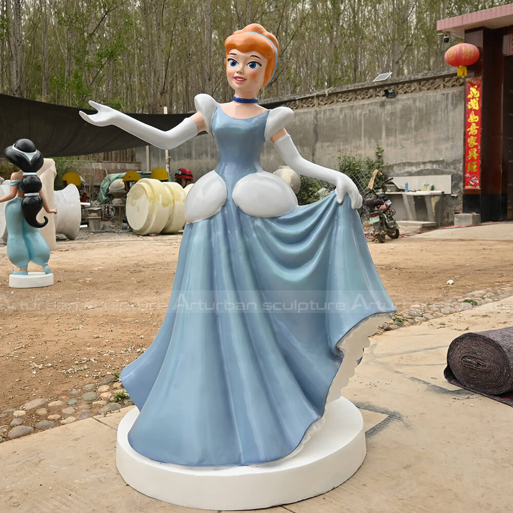 Cinderella Garden Statue