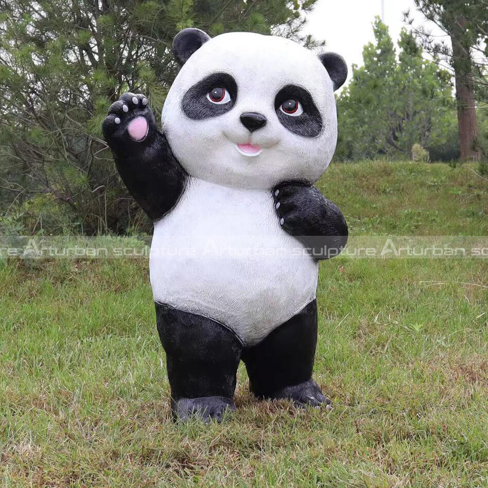 panda outdoor statue