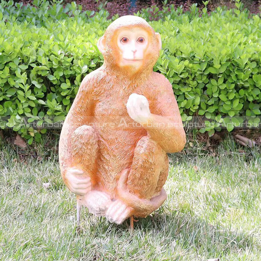 life size monkey statue