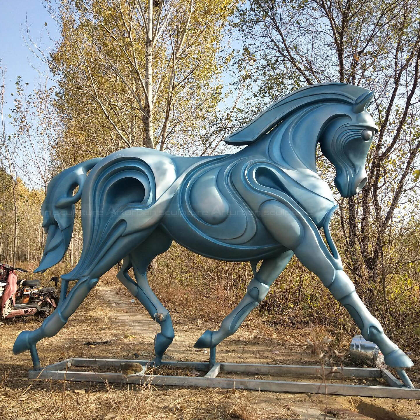 large horse ornament