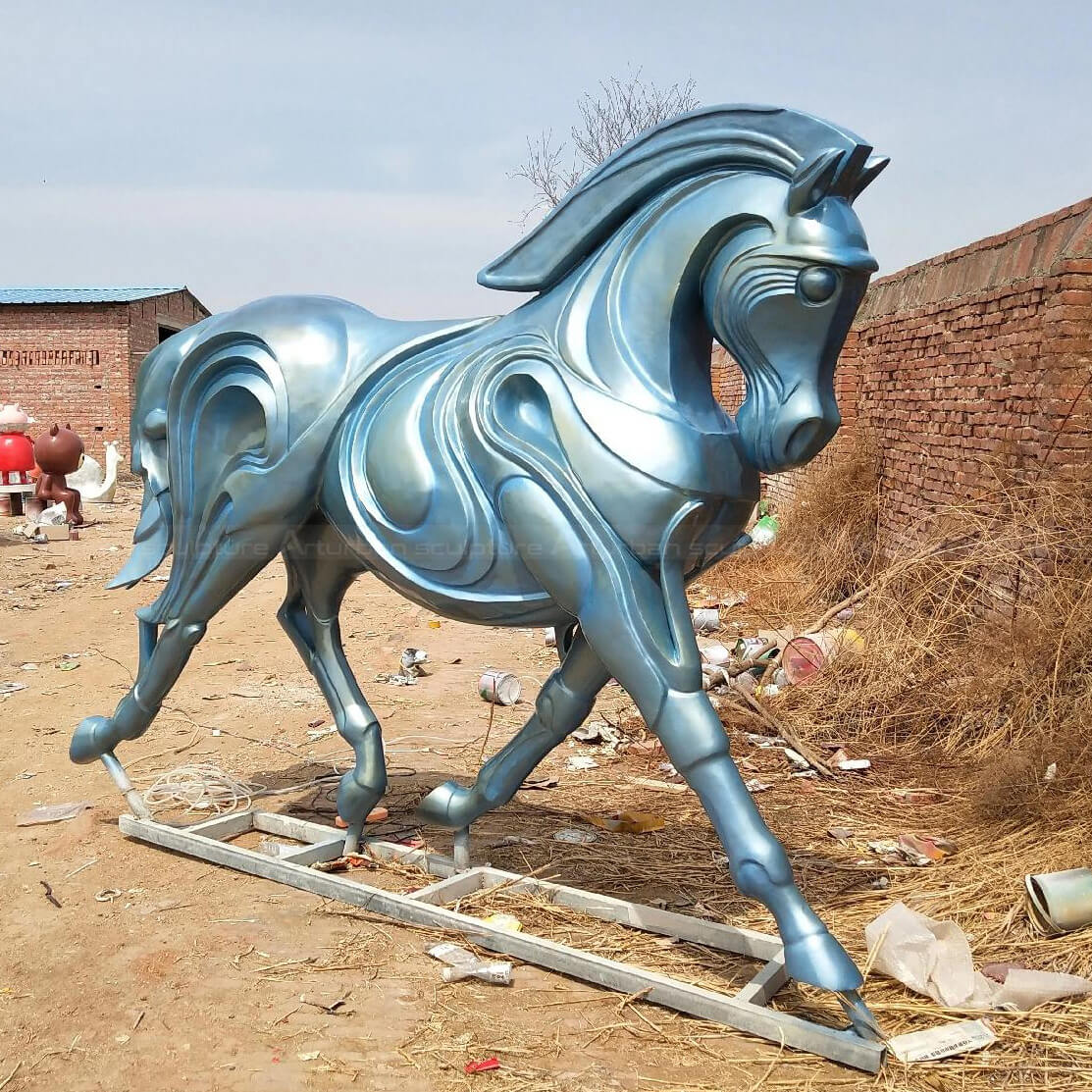 large horse ornament