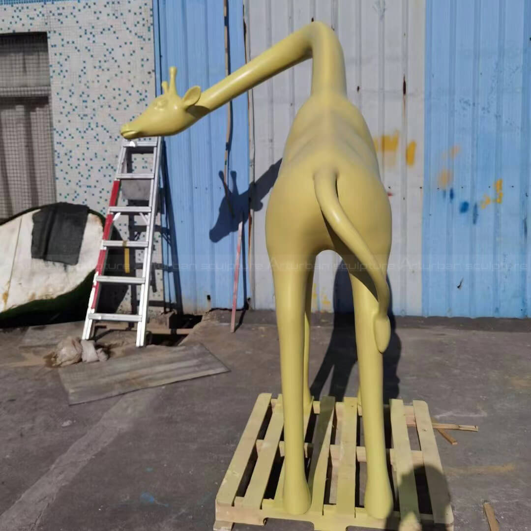 resin giraffe statue