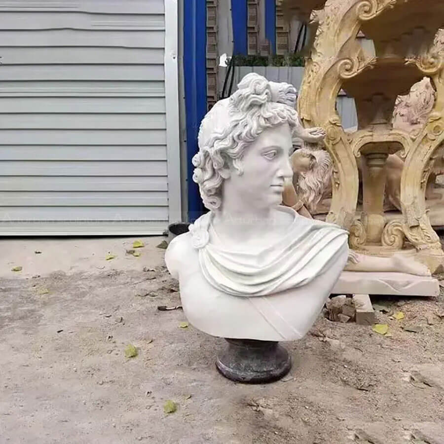 Apollo Marble Bust