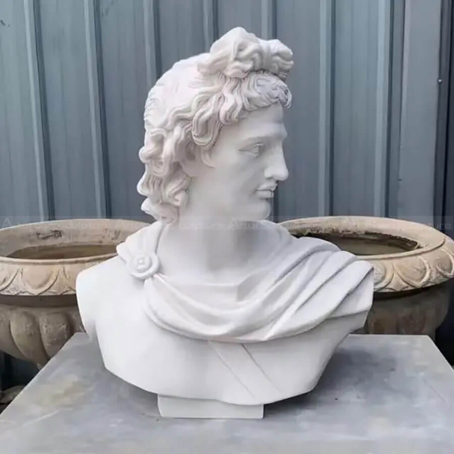 Apollo Marble Bust