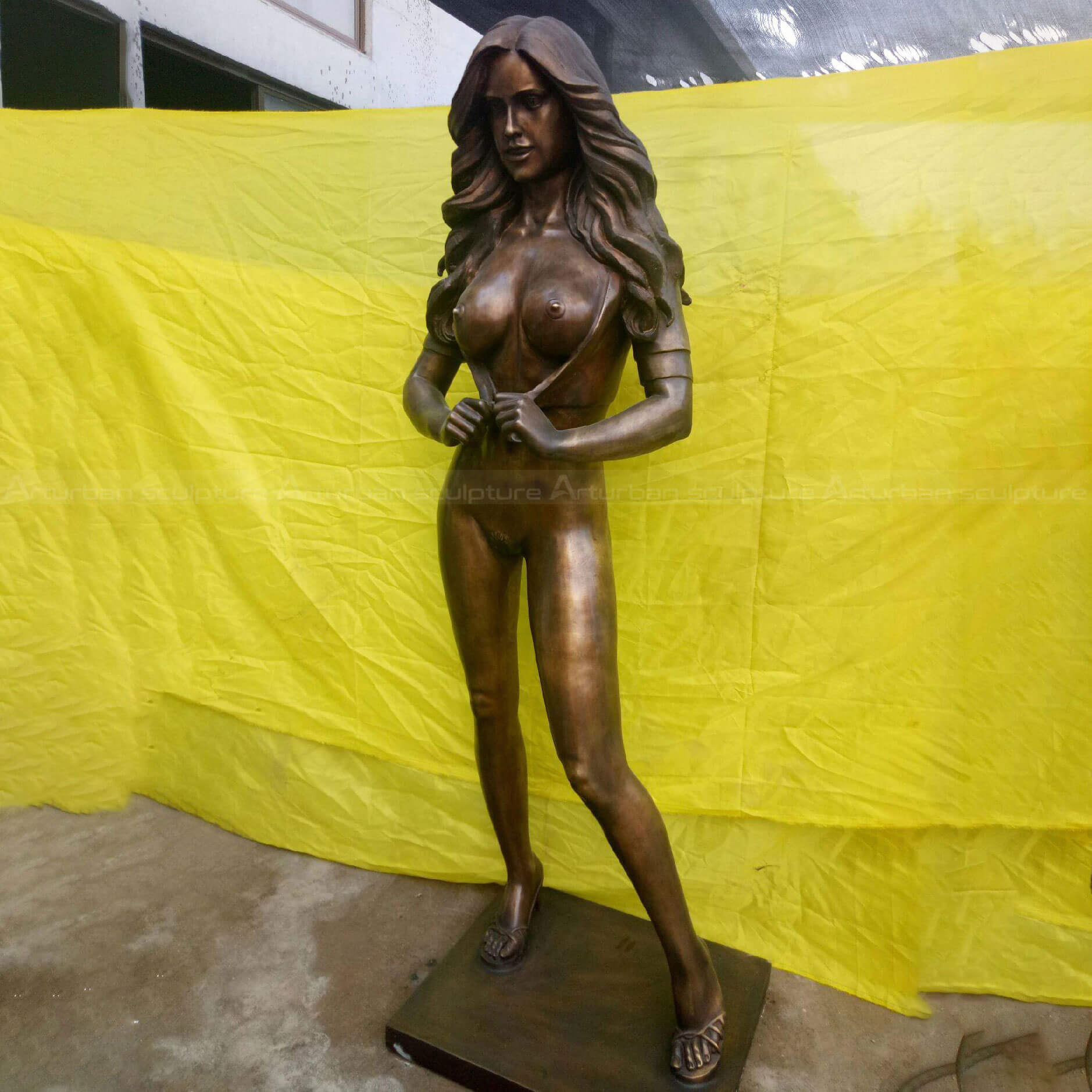 Bronze Nude Sculpture