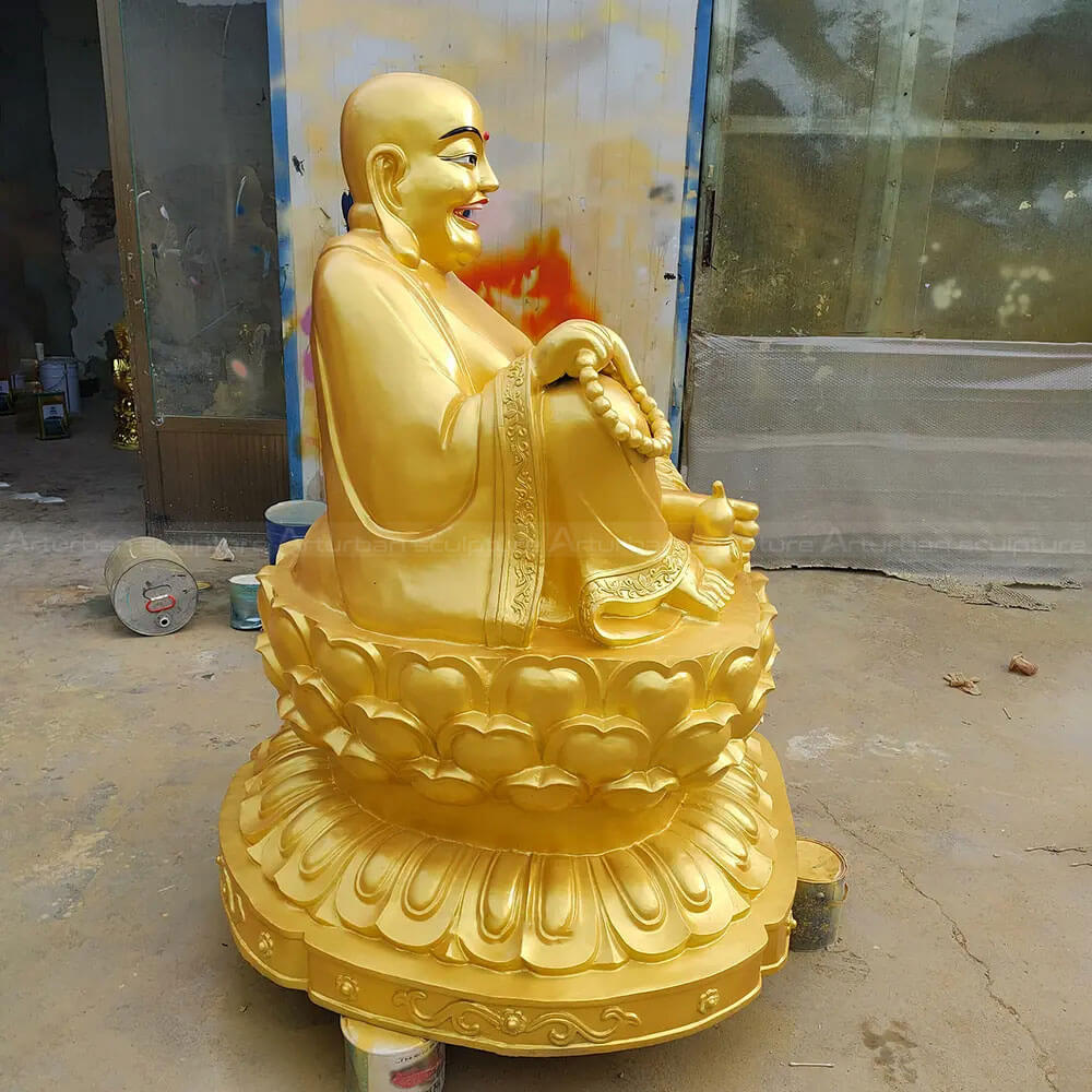 Gold Happy Buddha