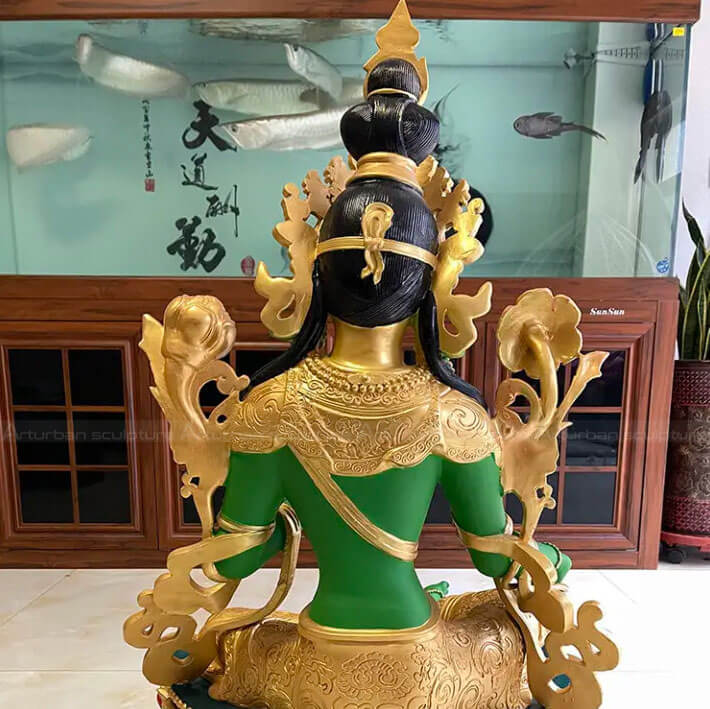 Green Tara Sculpture