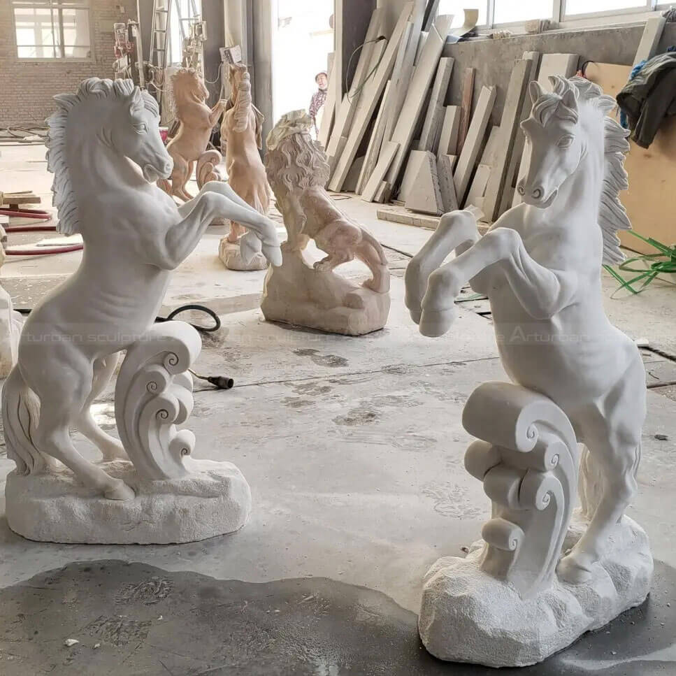 Horse Marble Statue