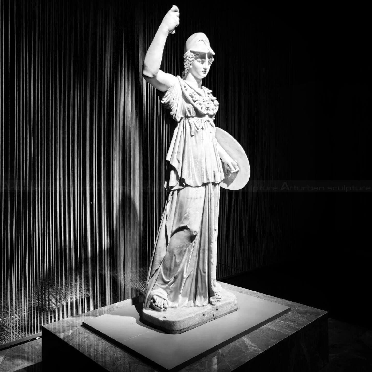 Pallas Athena Sculpture