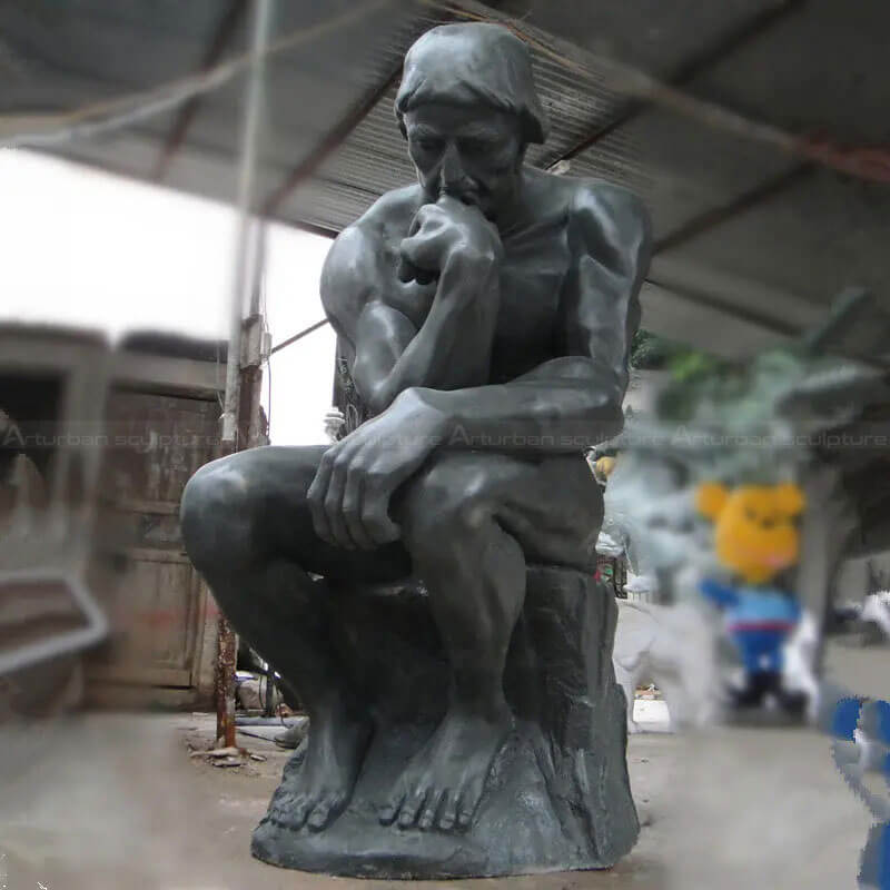 The Man Thinking Statue