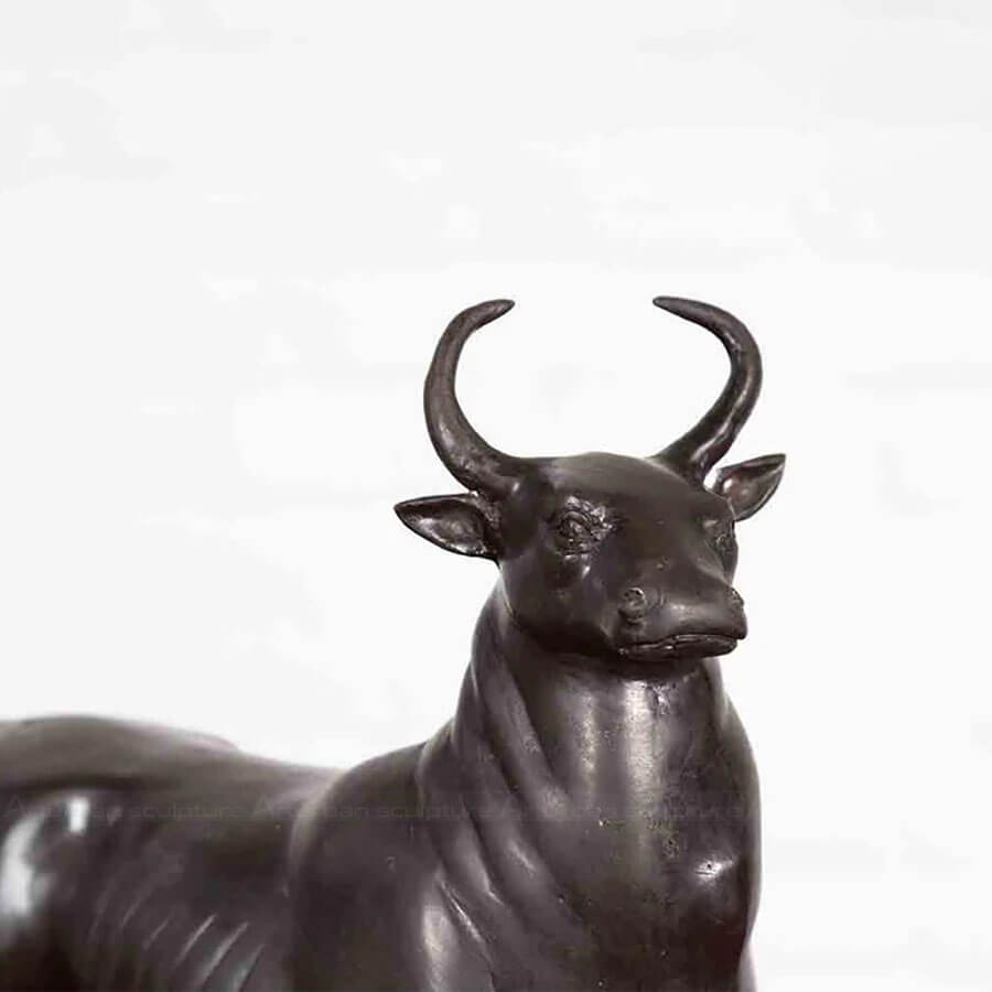 brass bull ornament