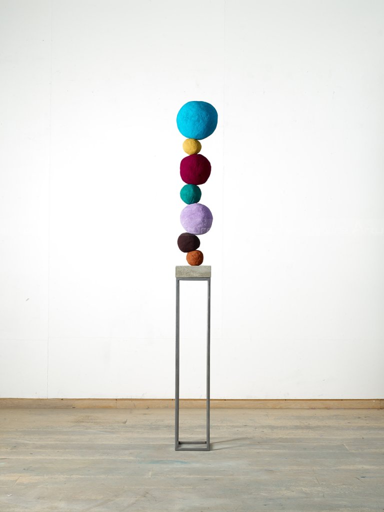 Annie Morris's "stack" sculpture