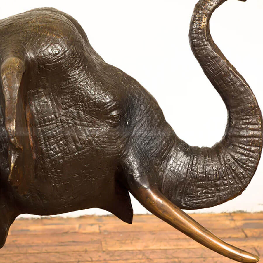 Asian Elephant Statue