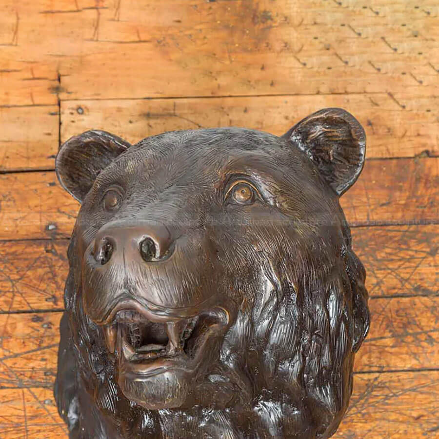 Bear Head Wall Decor